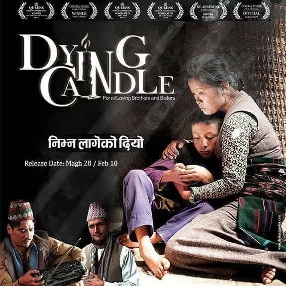 Dying Candle Nepali movie poster