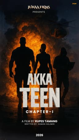 Akka Teen Nepali movie poster