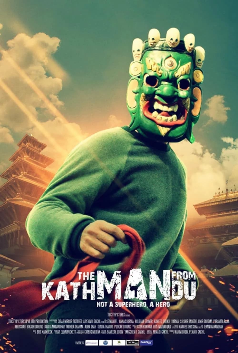 The Man From Kathmandu Nepali movie poster