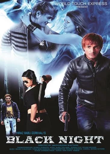 Black Night Nepali movie poster