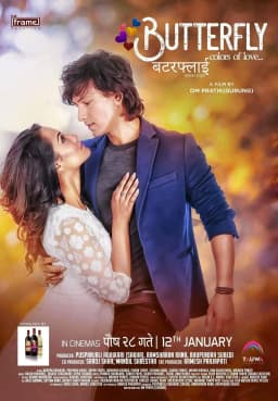 Butterfly Nepali movie poster