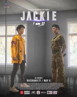 Jackie - I am 21 Nepali movie poster