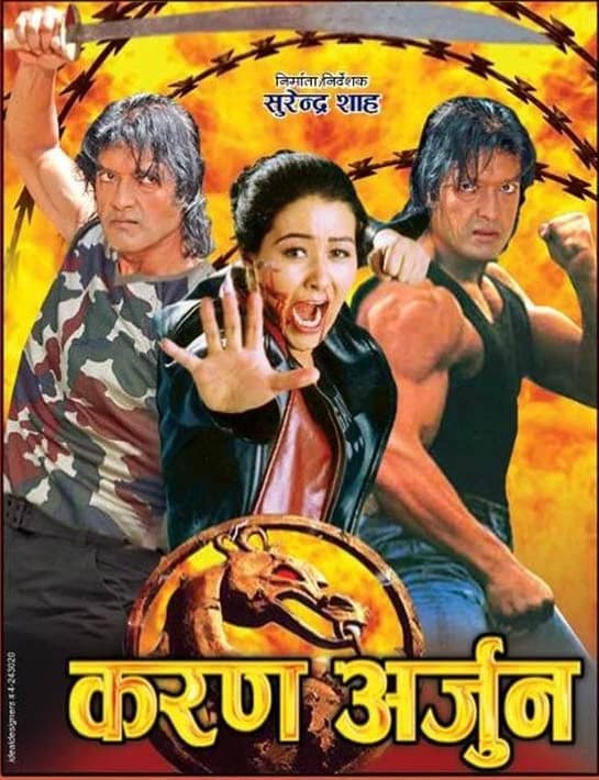 Karan Arjun Nepali movie poster