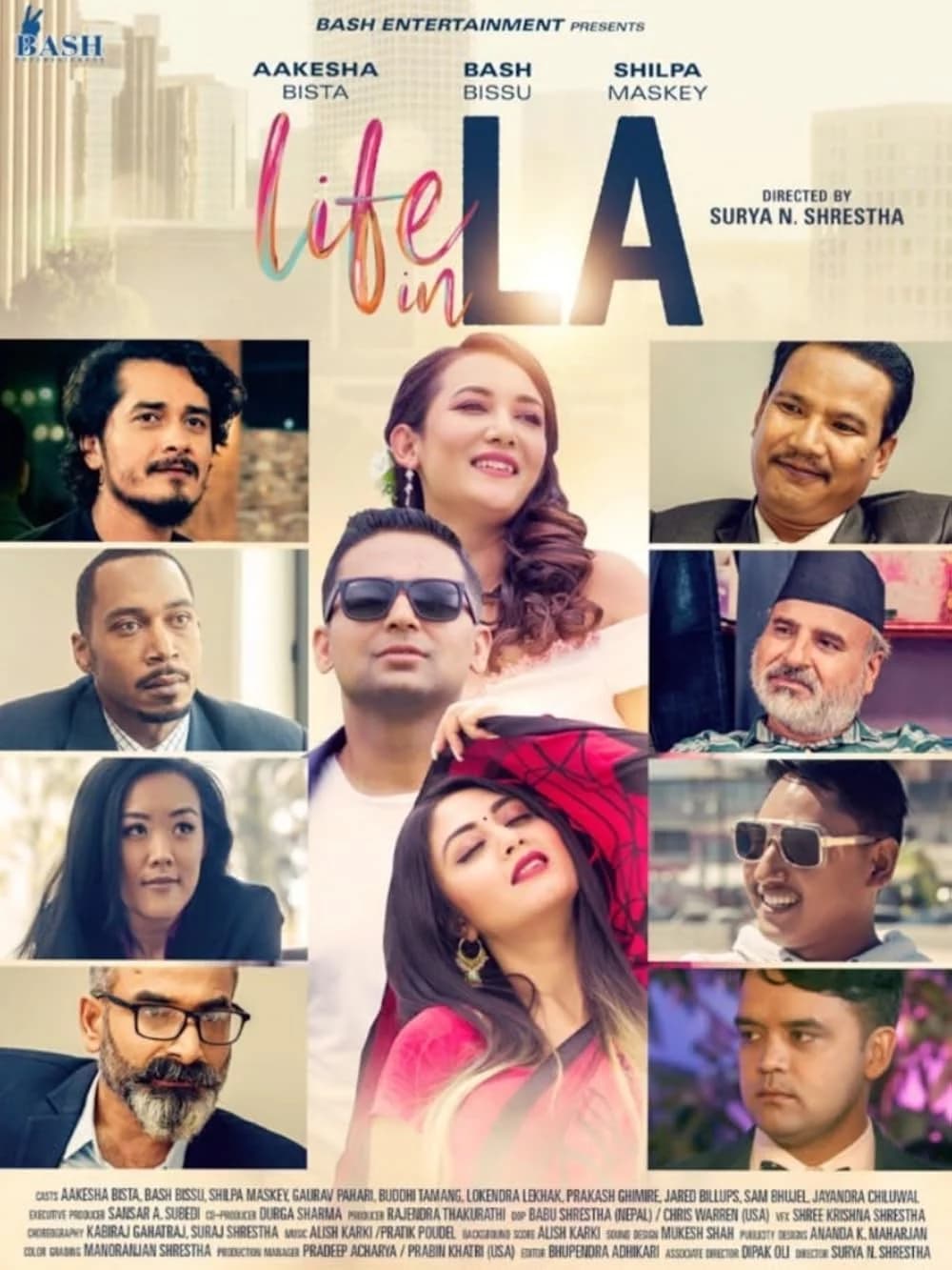 Life in LA Nepali movie poster